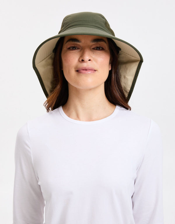 Khaki / Beige Underbrim