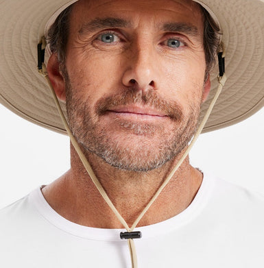 Everyday Broad Brim Sun Hat with removable chin strap