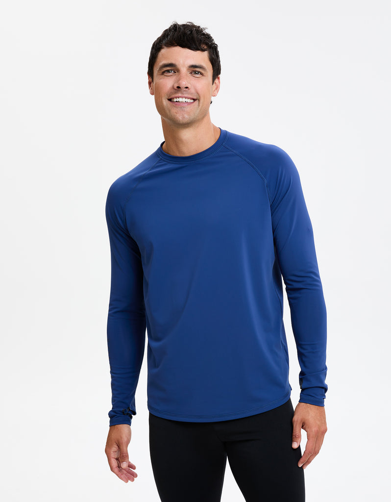 Stylish Sun Protective Long Sleeve Rash Guard for men, Men's Swimwear Solbari