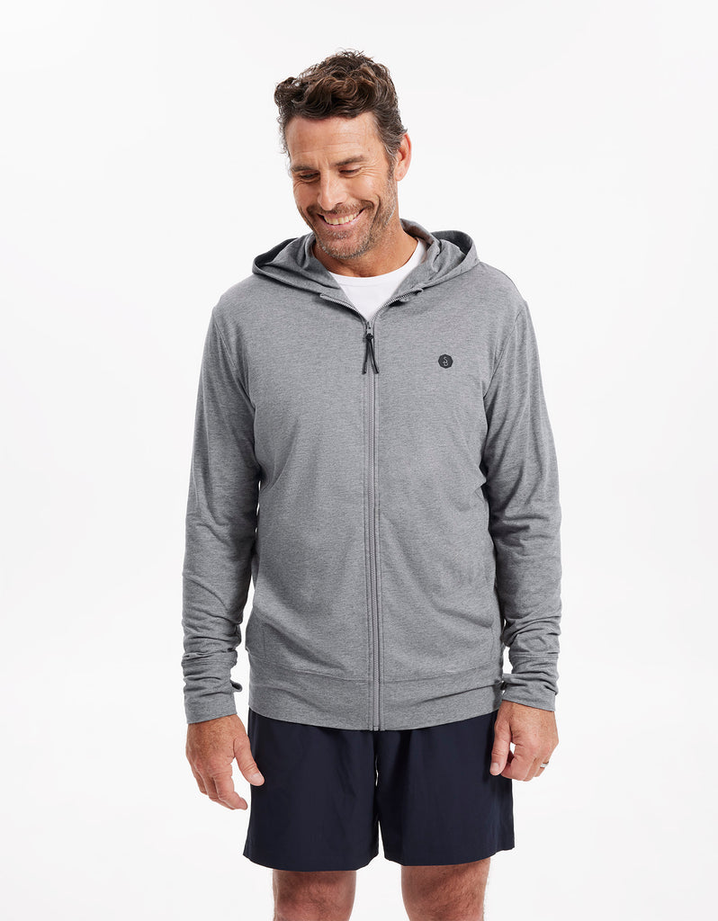 UPF50+ Summer Essential Hooded Zip Top Sensitive Collection