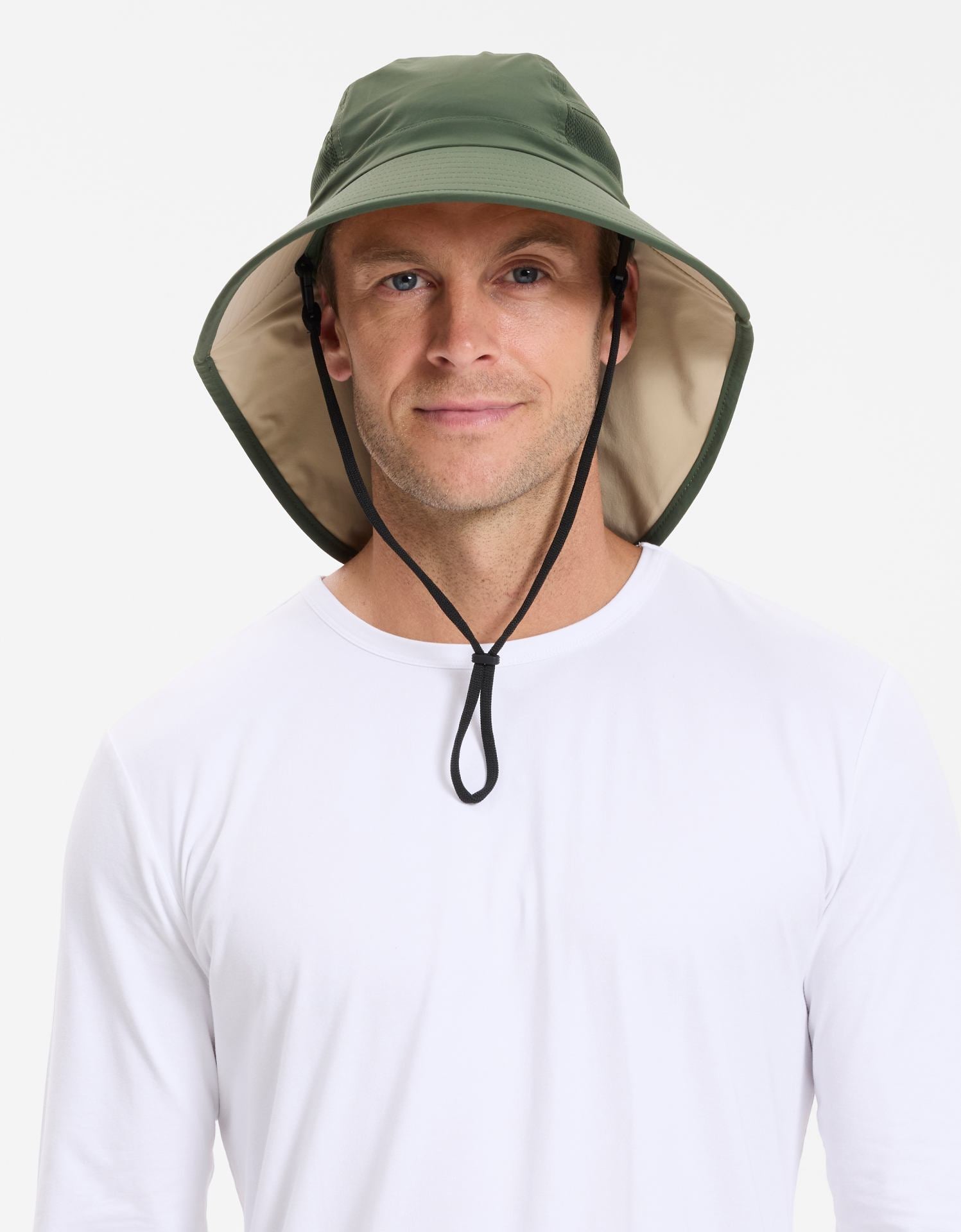 EDESS Nylon Fishing Hat Fo Men And Women,UPF50+ Sun Hat With Neck Flap%2f5345793290