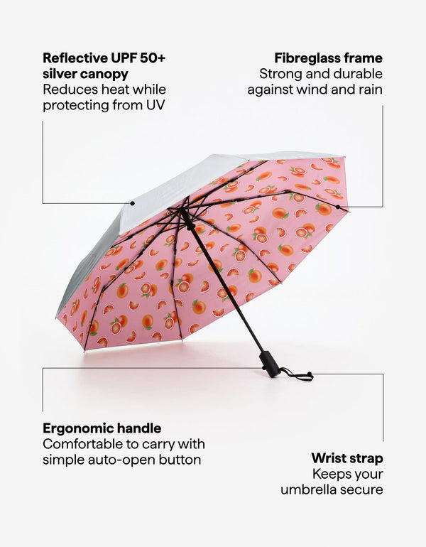 Silver / Summer Orange,117cm Arc