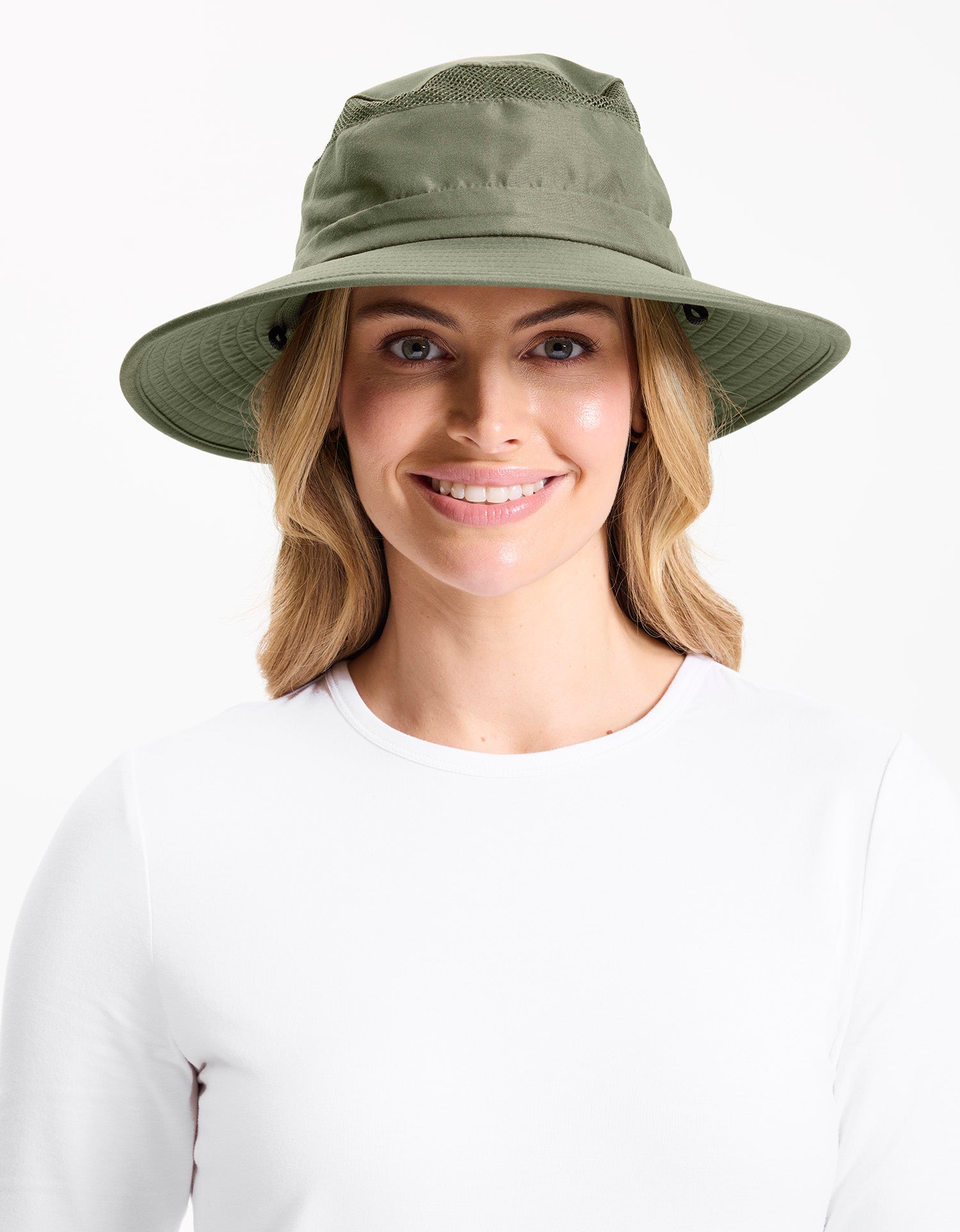 Everyday Broad Brim Sun Hat with Pocket for Women | UPF50+ Certified Khaki