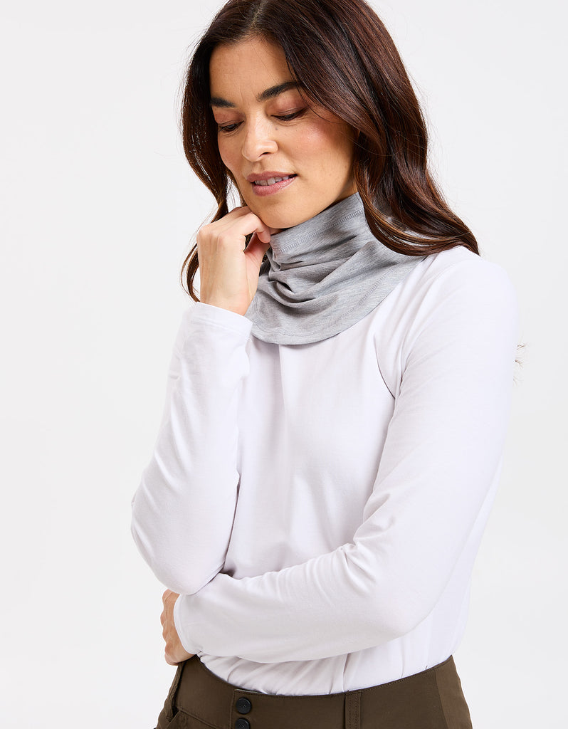 Women's Curved Face & Neck Gaiter UPF50+ Sensitive Collection Solbari