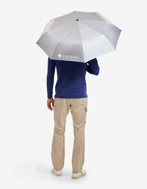 Silver / Sky Blue,46" Arc | 46" Arc