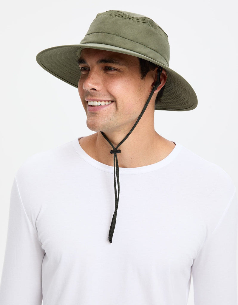 Everyday Broad Brim Sun Hat With Pockets for Men