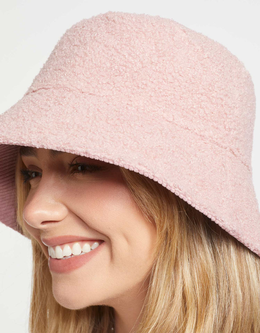 Sun Protective UPF50+ Plush Reversible Hat For Women