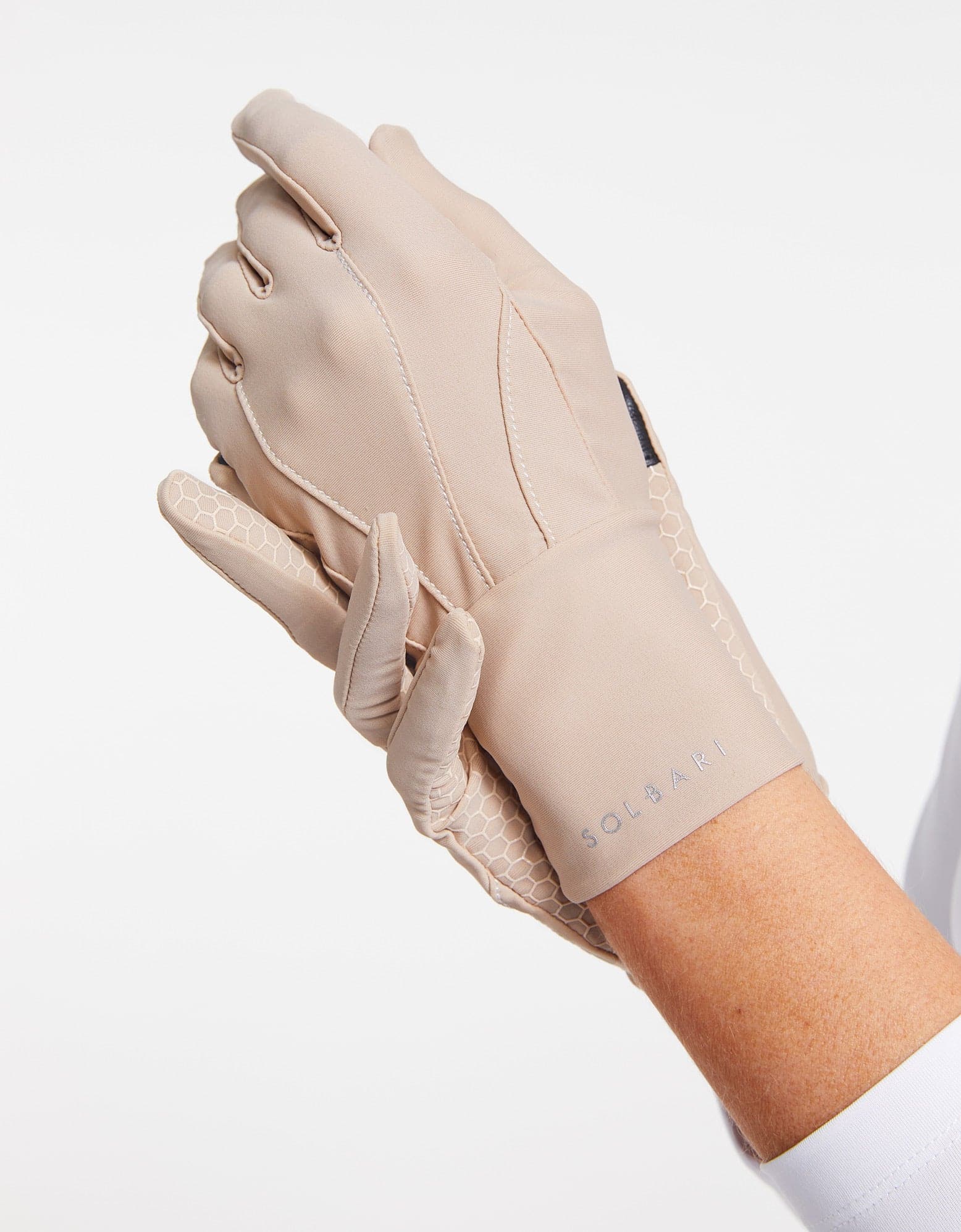 Driving Gloves UPF50+ Sun Protection - S / BEIGE