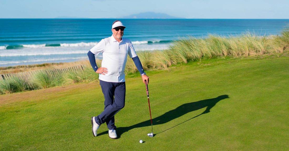 Solbari blog: Why do professional golfers wear arm sleeves?