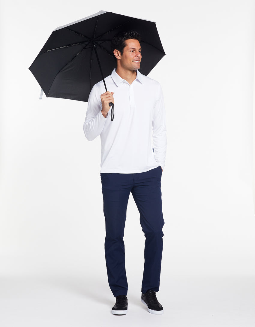 Sun Protective Compact Umbrella UPF 50+ for Men | Handheld Sun Umbrella