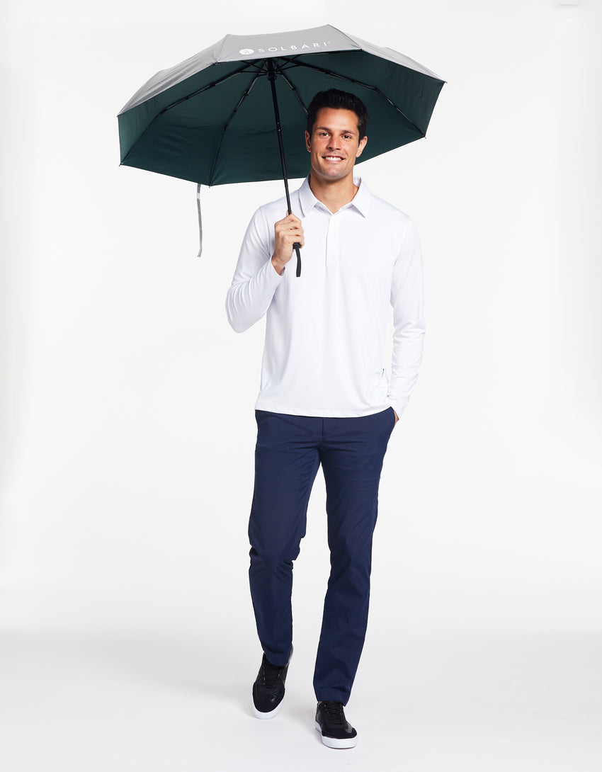 Sun Protective Compact Umbrella UPF50+ for Men | Handheld Sun Umbrella