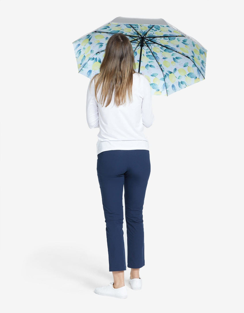 Women's Sun Protective Compact Umbrella UPF 50+ | Solbari USA