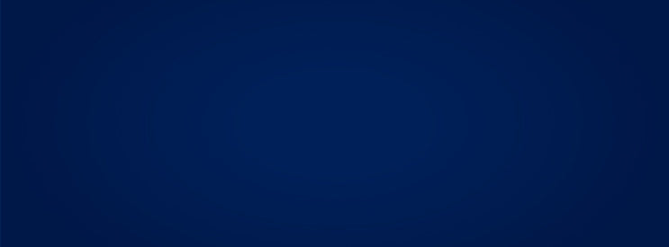 A long navy rectangle banner.