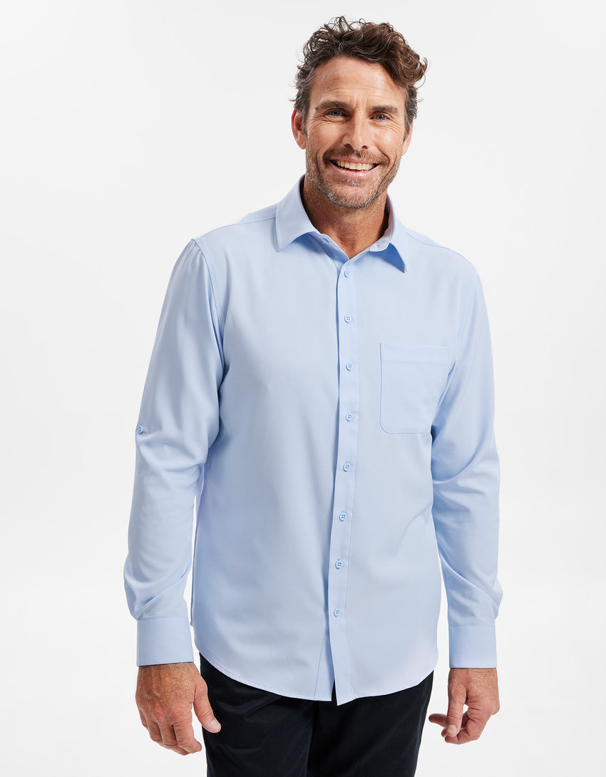 Travel Shirt Men UPF50+ Dry Lite | Men's Sun Protective Shirt | Solbari US