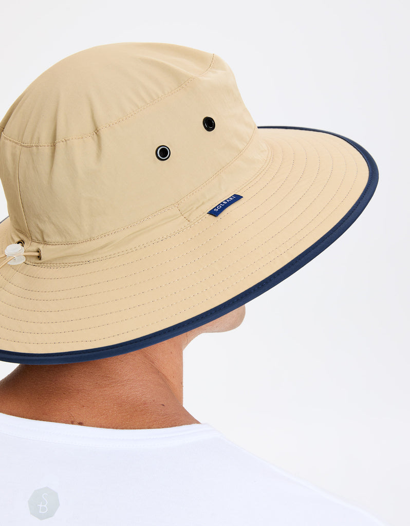 Men's UPF 50+ Sun Protective Broad Brim Sun Hat | UV Protection Hat ...