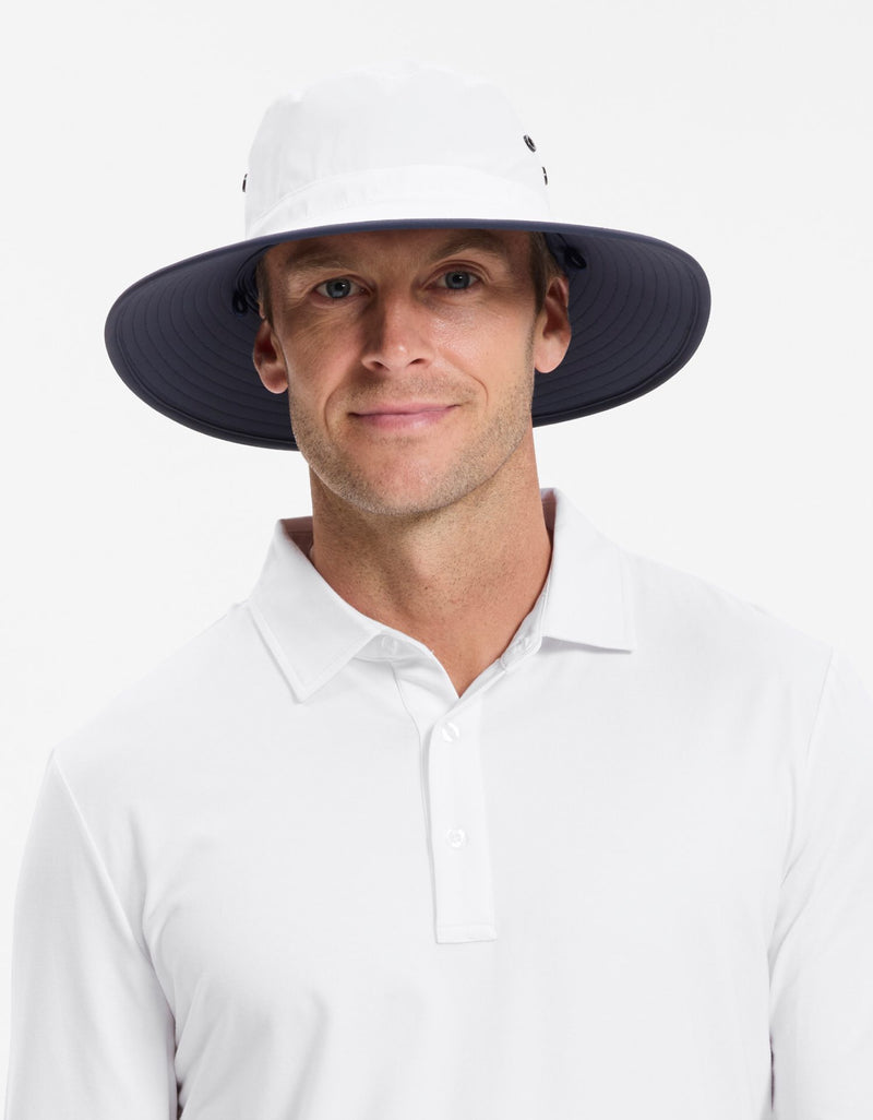 White / Navy