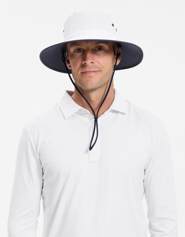White / Navy