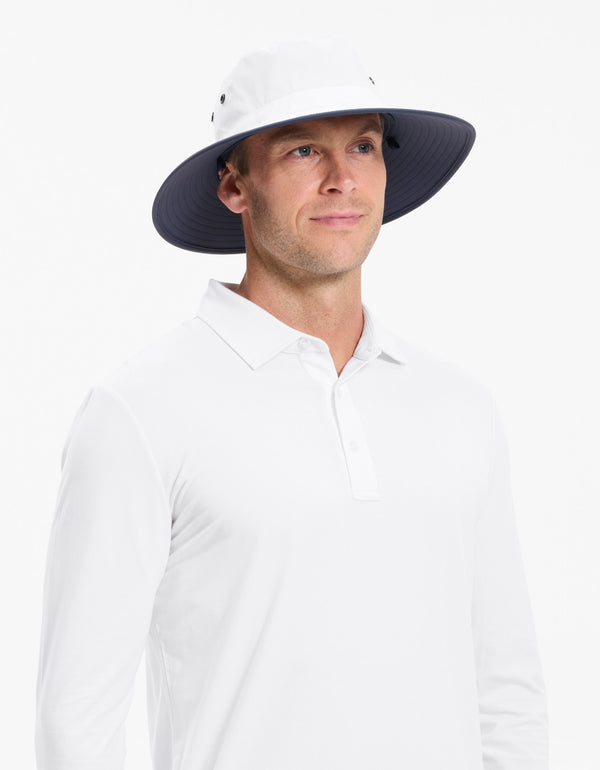 White / Navy