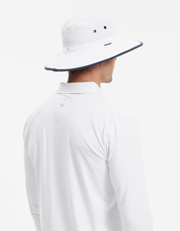 White / Navy