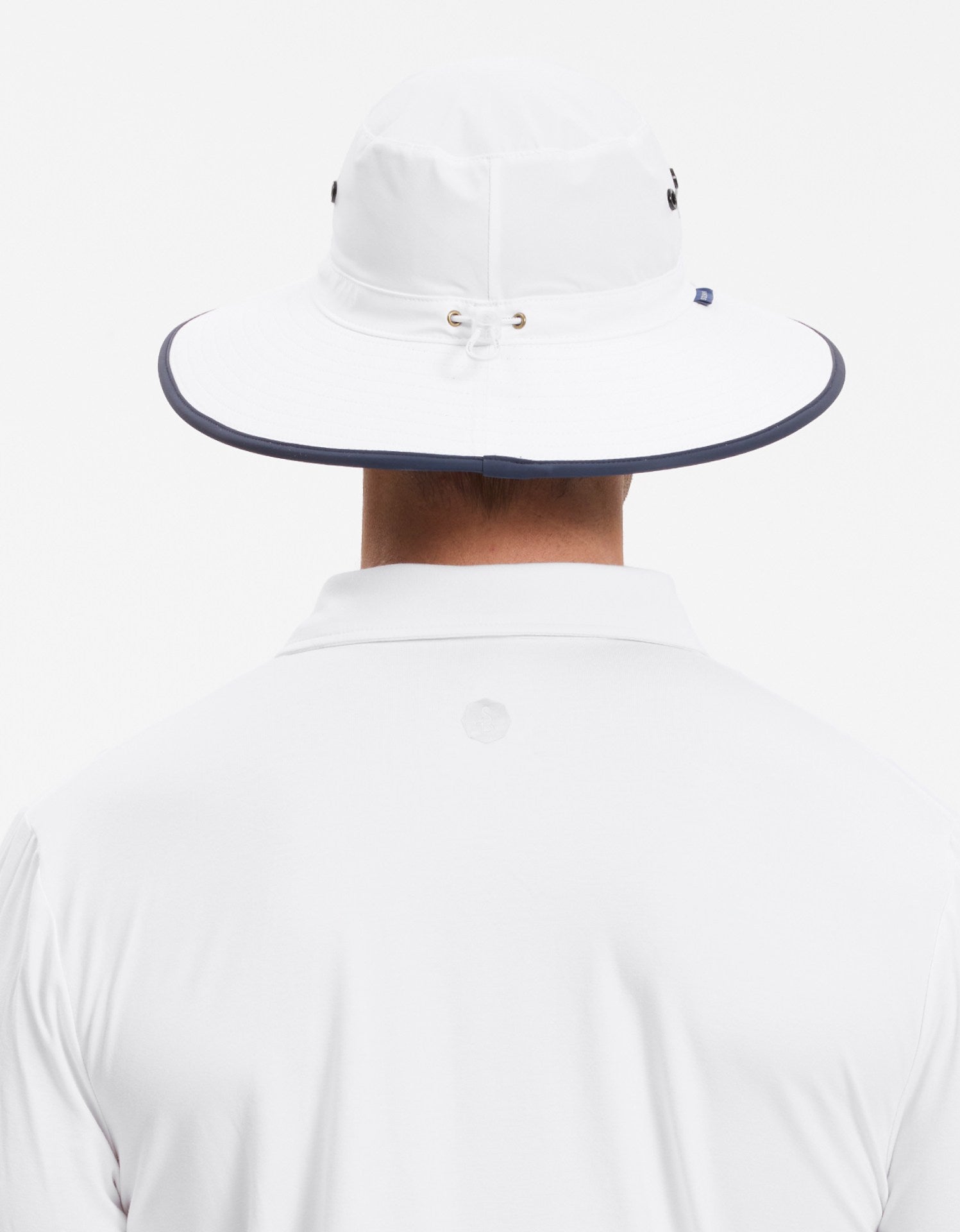 White / Navy