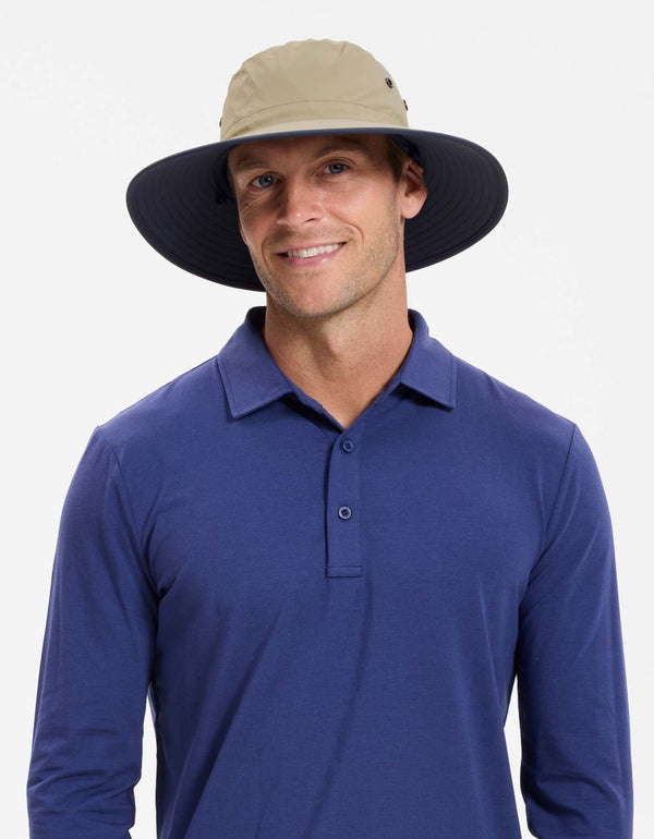 Beige / Navy