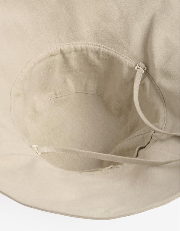 SBCSCTNLINEN-O/S-BEIGE