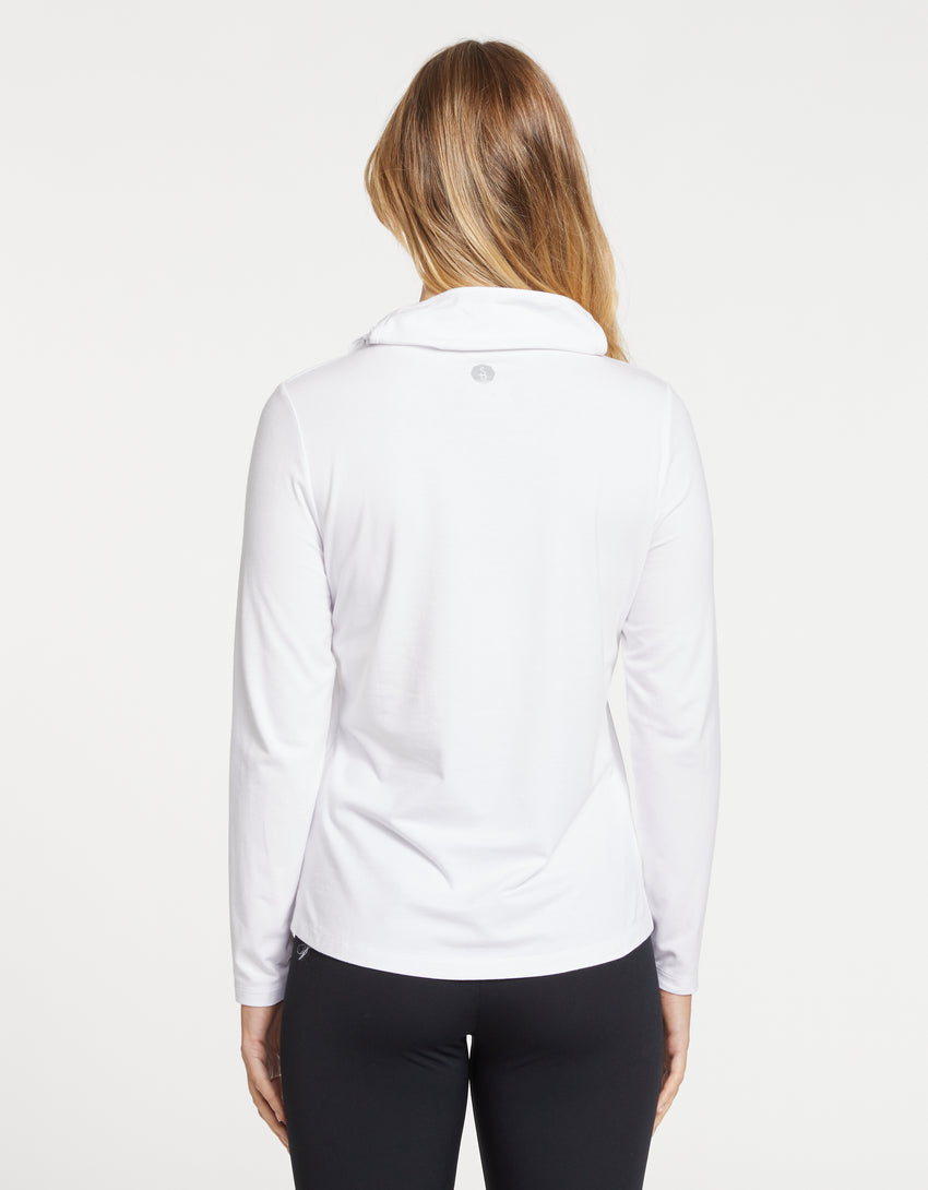 Ultimate Long Sleeve High Neck T-shirt | Women's UPF50+ Long Sleeve T-Shirt | Solbari US