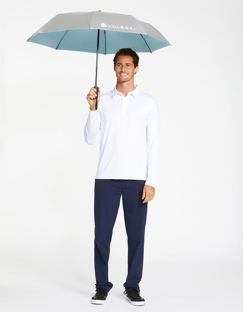 Sun Protective Compact Umbrella UPF 50+ for Men | Handheld Sun Umbrella