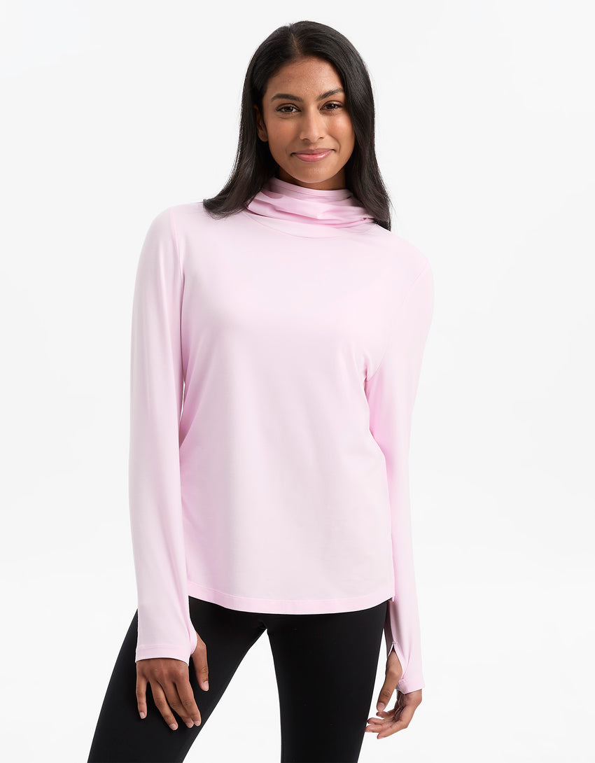 Ultimate Long Sleeve High Neck T-shirt | Women's UPF50+ Long Sleeve T-Shirt | Solbari US