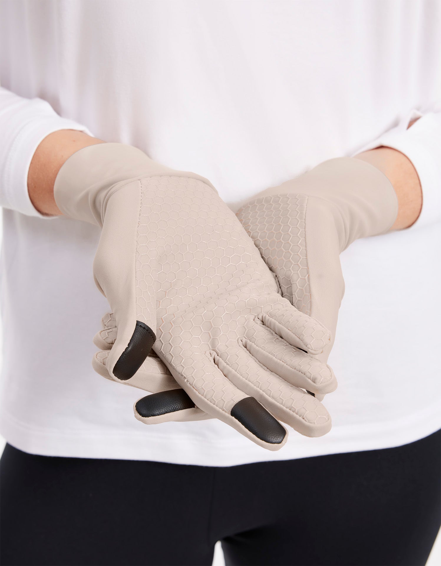 Women's Driving Gloves UPF 50+ Sun Protection Black