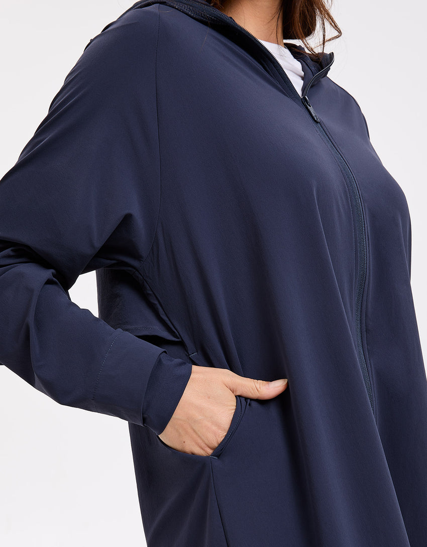 GYM RAINBOW Women's UPF 50+ Sun Protection Jacket - Cooling Cropped Lightweight Running Shirt