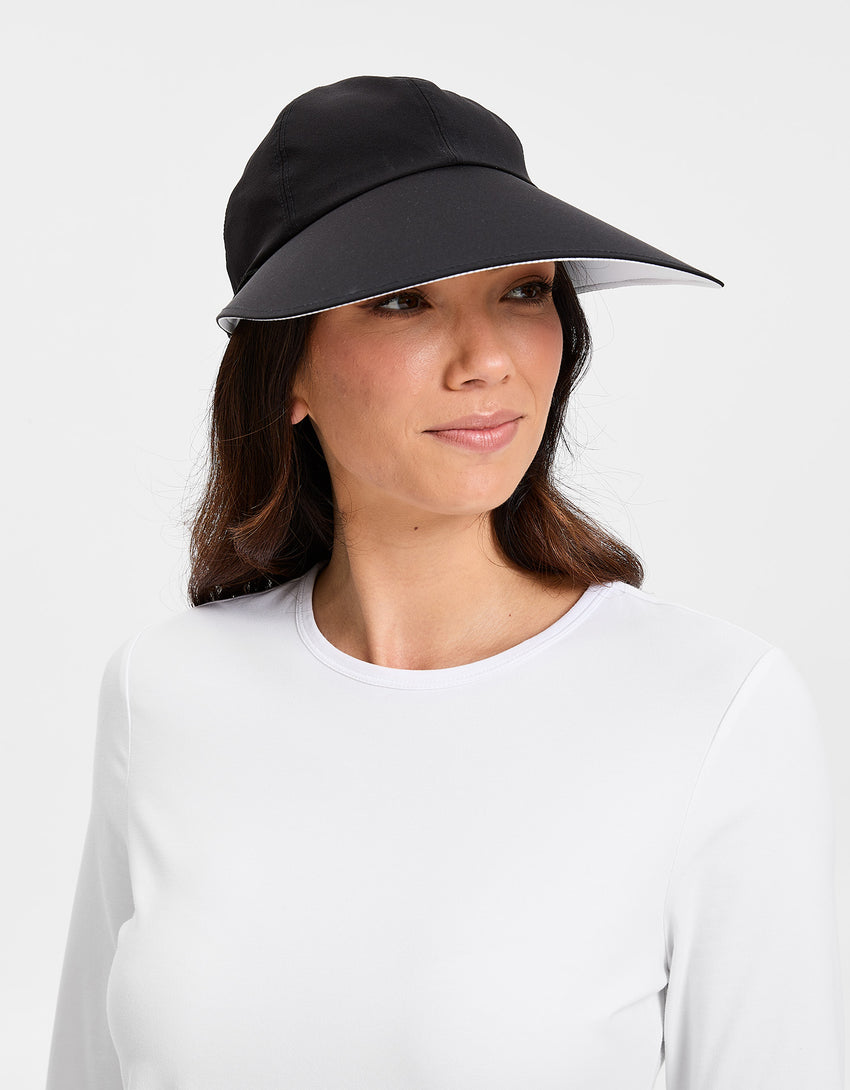 Reversible Ultra Wide Brim Cap, Women's Wide Brim Sun Hat | Solbari US