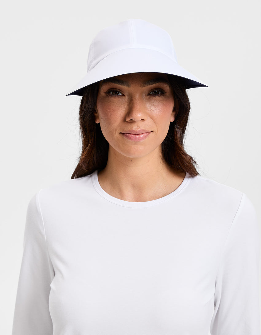 Reversible Ultra Wide Brim Cap, Women's Wide Brim Sun Hat | Solbari US