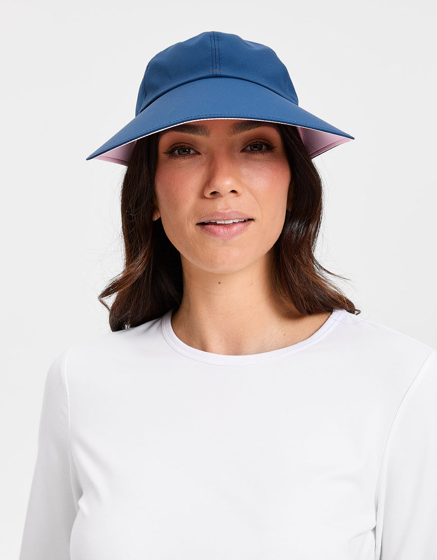 Reversible Ultra Wide Brim Cap, Women's Wide Brim Sun Hat | Solbari US