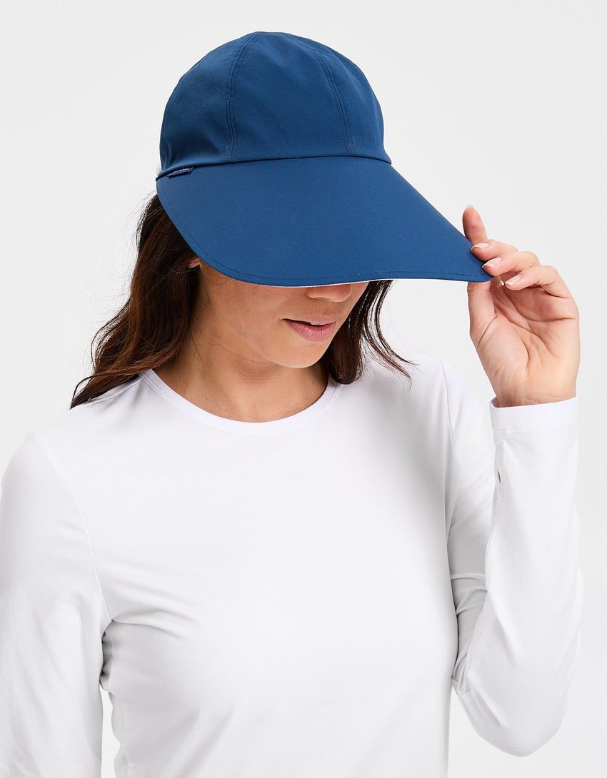 Reversible Ultra Wide Brim Cap, Women's Wide Brim Sun Hat | Solbari US