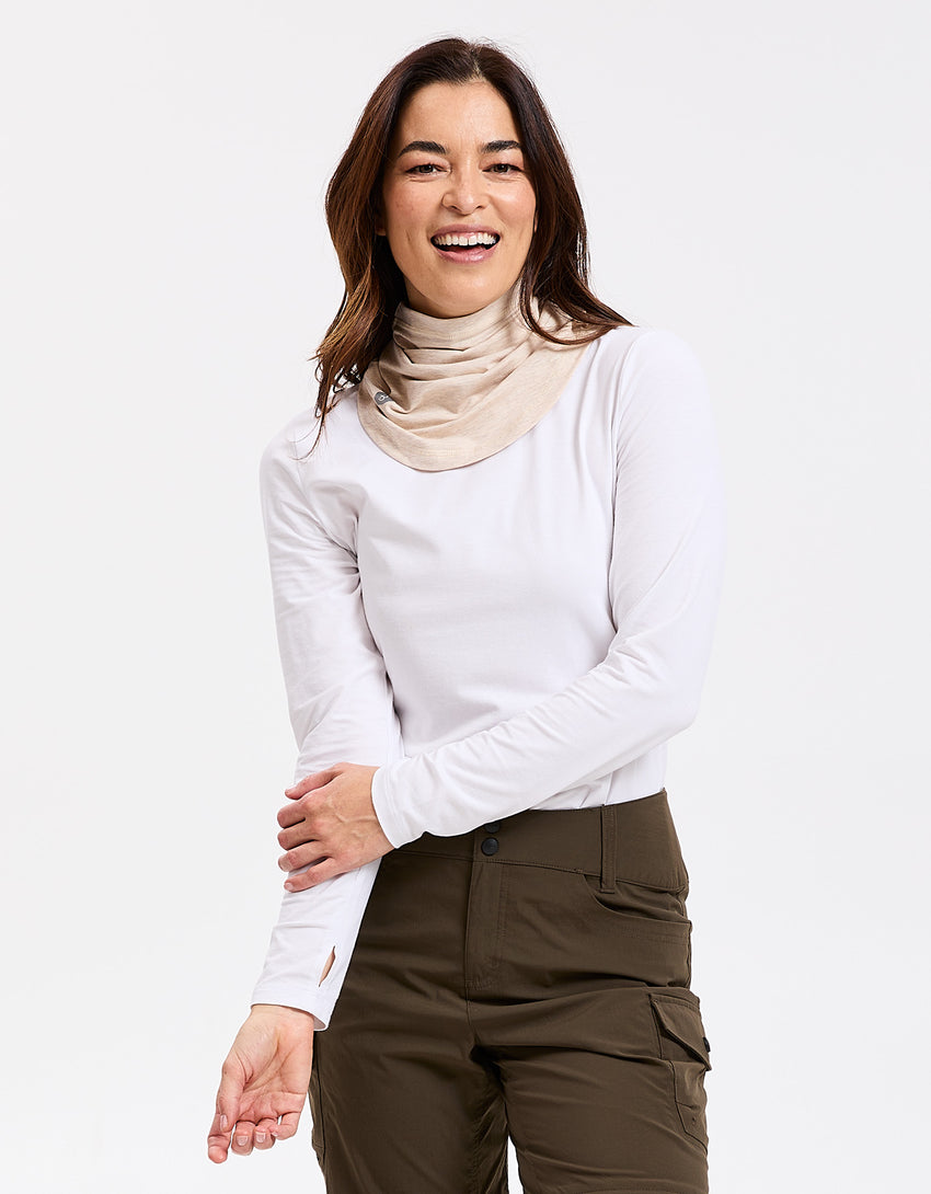 Women's Curved Face & Neck Gaiter UPF 50+ Sensitive Collection