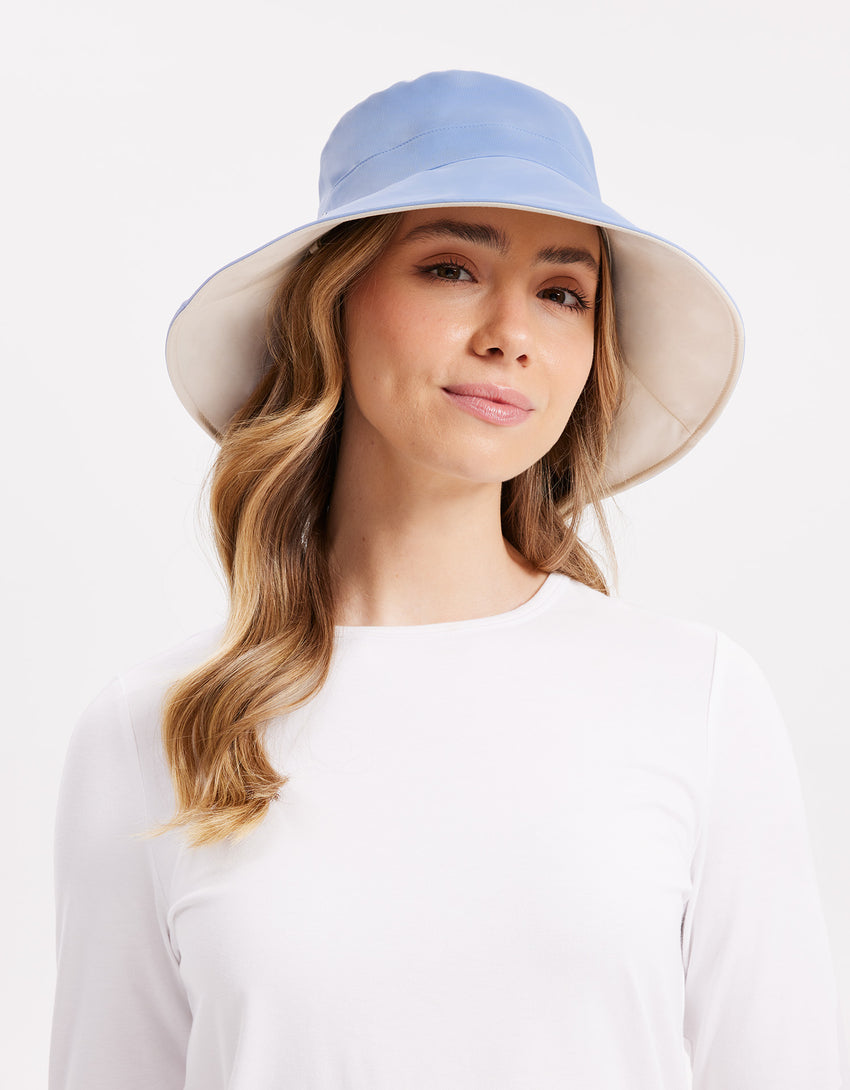 Wide Brim Beach Hat, Women's UV Protection Sun Hat UPF50+ | Solbari