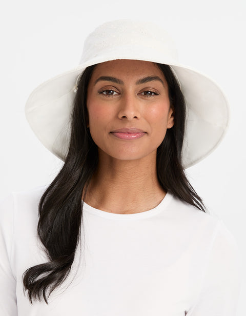 Women-Sun-Hat-SBH061-White-  display picture 1