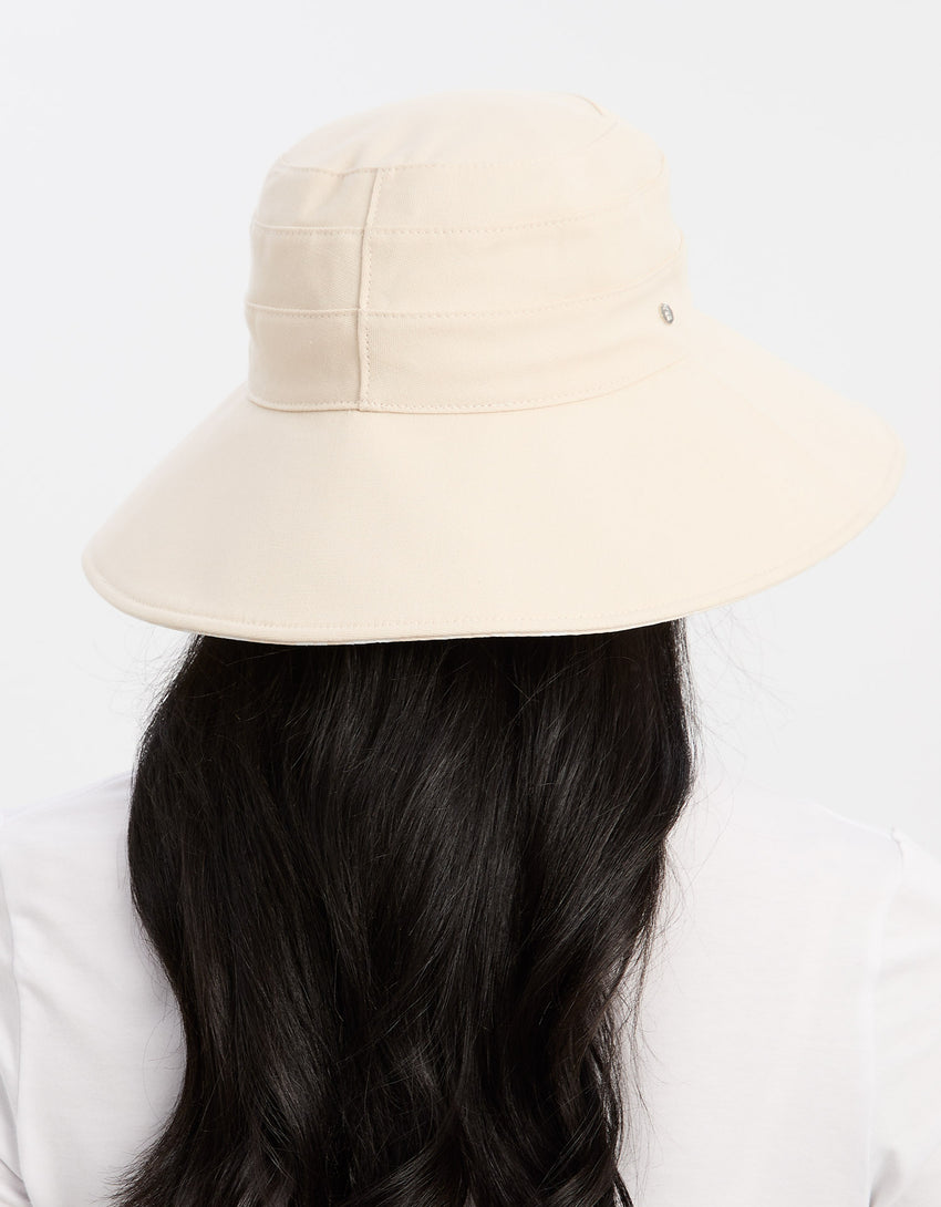 Wide Brim Tropical Sun Hat UPF50+ | Sun Protective Wide Brim Sun Hat For Women | Solbari US