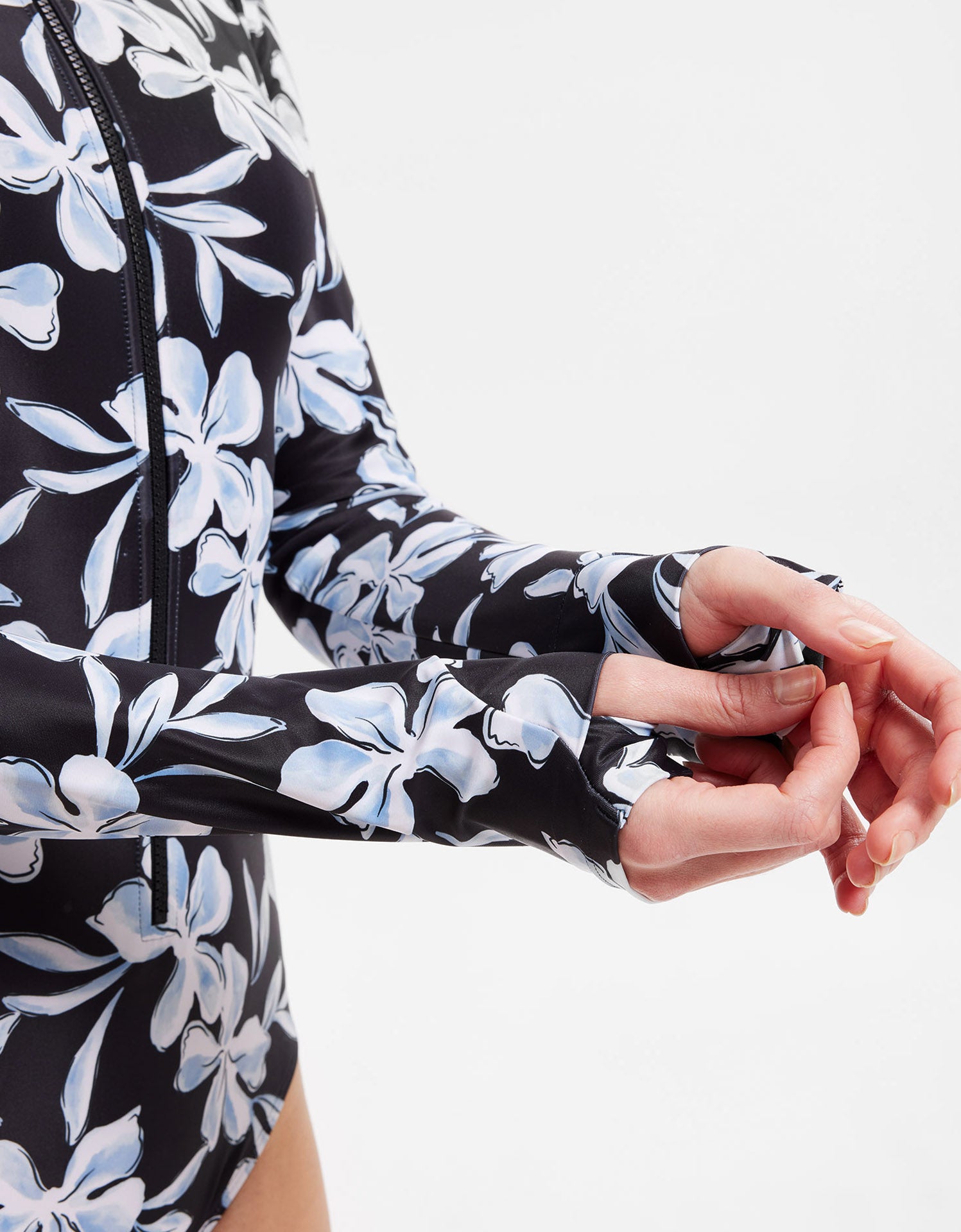 Long Sleeve Swimsuit UPF50+  UV Protective Swimwear for Women