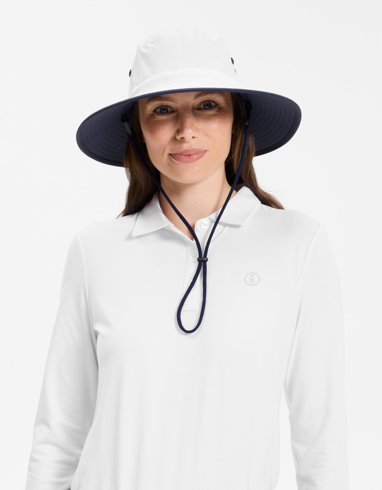 White / Navy