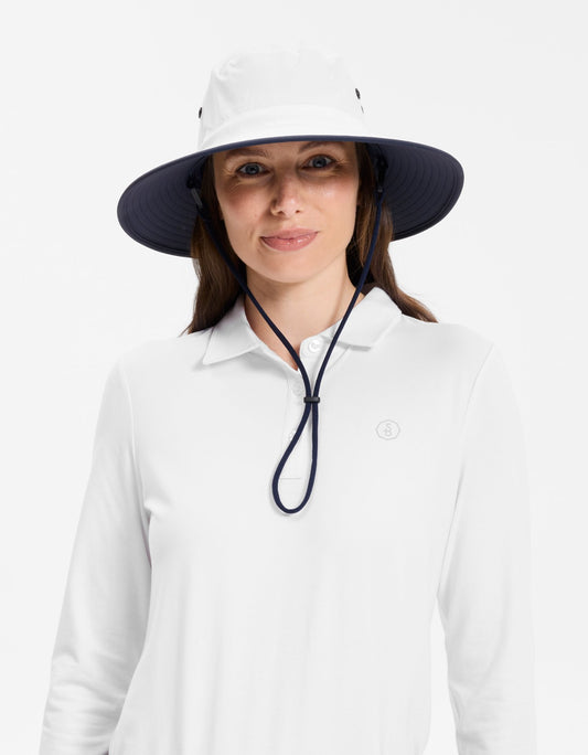 White / Navy