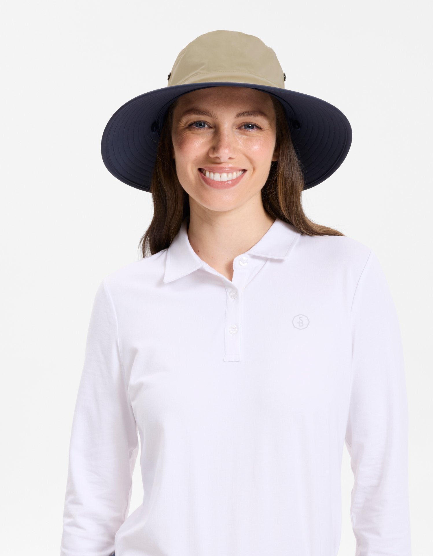 Beige / Navy