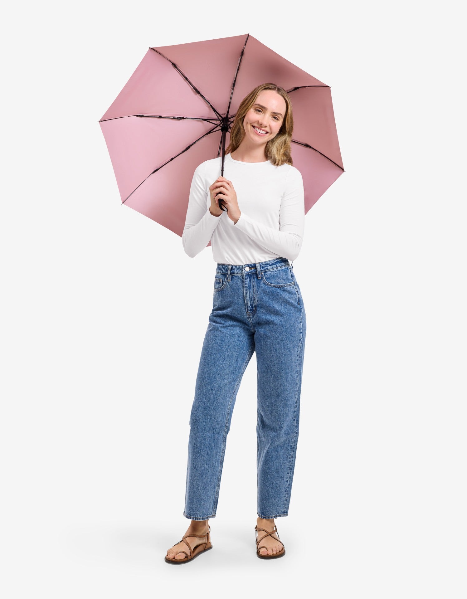 Silver / Light Pink,42" Arc