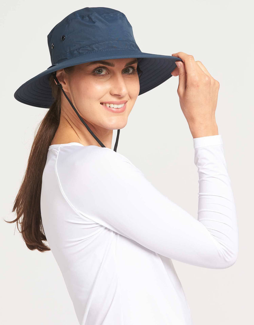 Womens UPF 50+ Sun Protective Broad Brim Sun Hat | UV Protection Hat