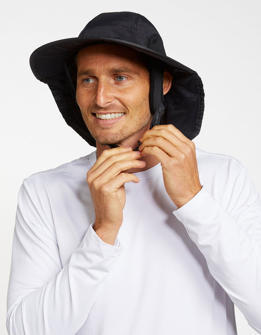 Water Sports Sun Hat UPF50+ For Men | Sun Protection Water Sports Hat