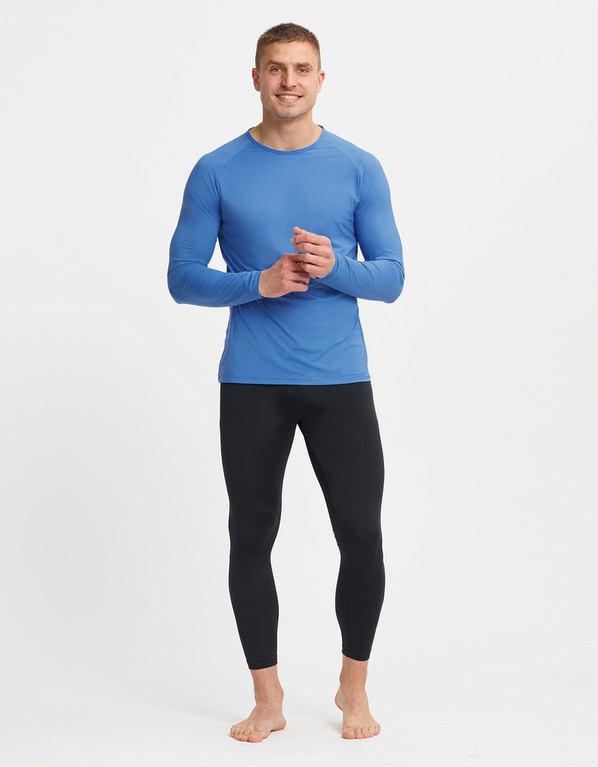 UPF 50+ Long Sleeve Sun Protective Coolasun Breeze Base Layer for Men | Sun Protection Tops