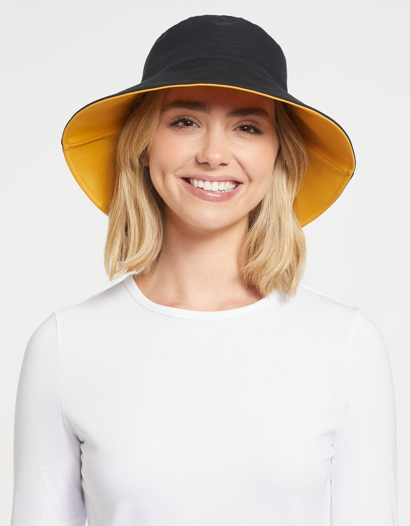 Reversible Wide Brim Beach Hat UPF 50+ | Women's UV Protection Sun Hat ...