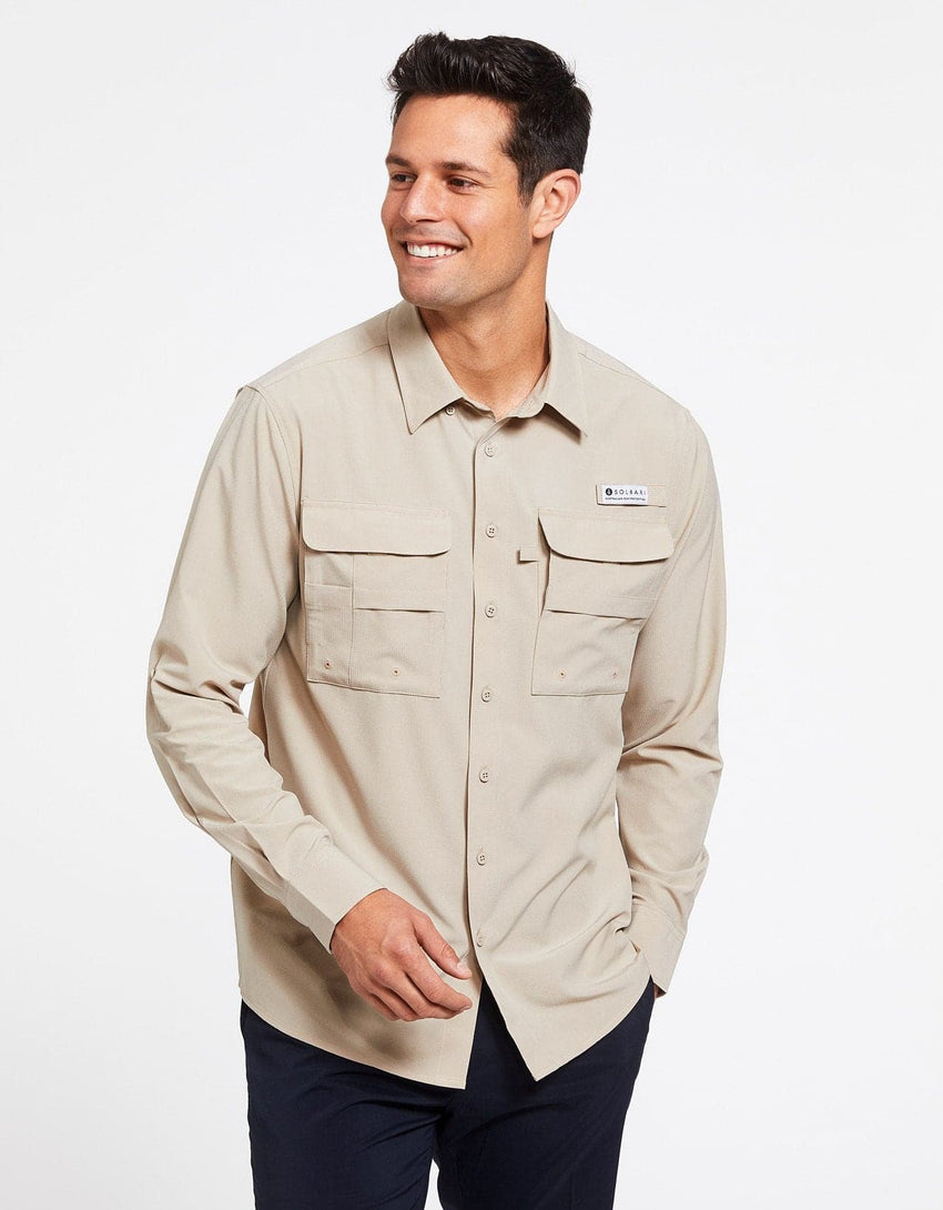Utility Shirt UPF50+ Coolcast for Sun Protection For Men