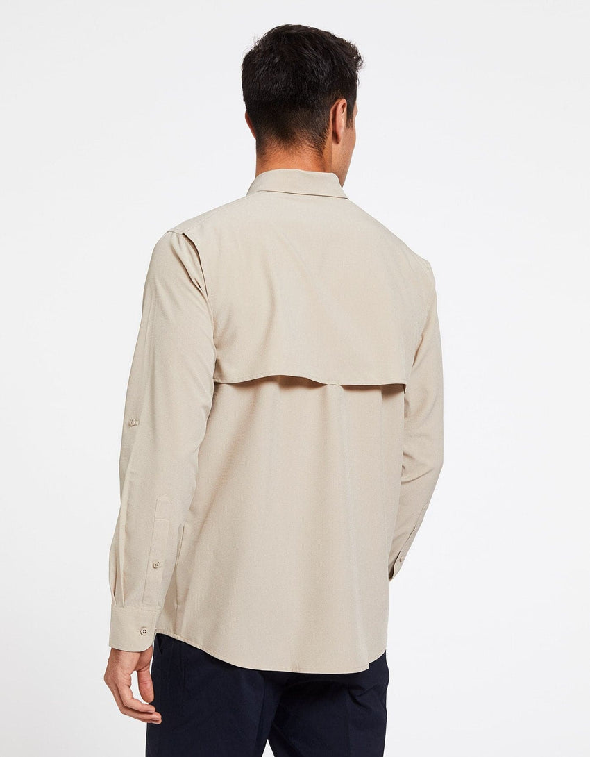Utility Shirt UPF50+ Coolcast for Sun Protection For Men